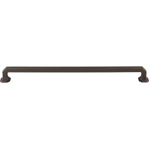Top Knobs TK292AG Emerald Appliance Pull 12 Inch CC Ash Gray